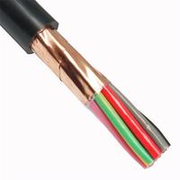 Câble de commande en cuivre isolé et gainé en PVC avec blindage en feuille de cuivre KVVP2