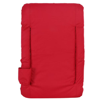 Fauteuil de sol pliable et léger en tissu réglable pour stade, sans pieds, avec structure en tube d'acier, mobilier portable pour la maison, vente en gros