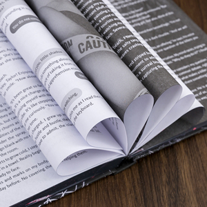 Vàng lá dập kết thúc tùy chỉnh bìa cứng cuốn Sách bìa cứng ràng buộc phiên bản đặc biệt tùy chỉnh phun cạnh in ấn cuốn sách - Product Image 6