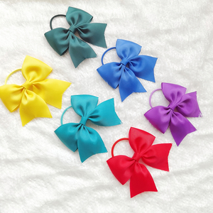 Fiocchi per capelli a coda di lupo con elastico, accessori per capelli per neonate, bambine e bimbe piccole - Product Image 3
