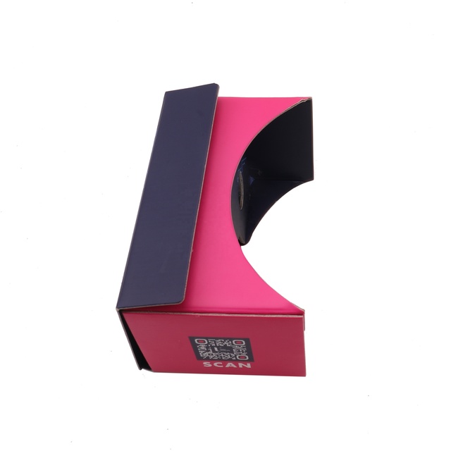 2024 Custom Virtual Reality Box 3D Cardboard VR Glasses Promotional Item with Logo for Smartphone OEM Supported Gift in Gift Box