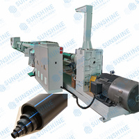 Usine de fabrication de tubes HDPE, machine de fabrication de tuyaux PE, ligne d'extrusion, ligne de production, machine de fabrication
