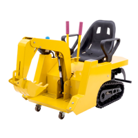 Jouet de pelle hydraulique électrique miniature Leduole LT-2 en fibre de verre pour enfants, idéal pour les parcs d'aventure et de trampolines