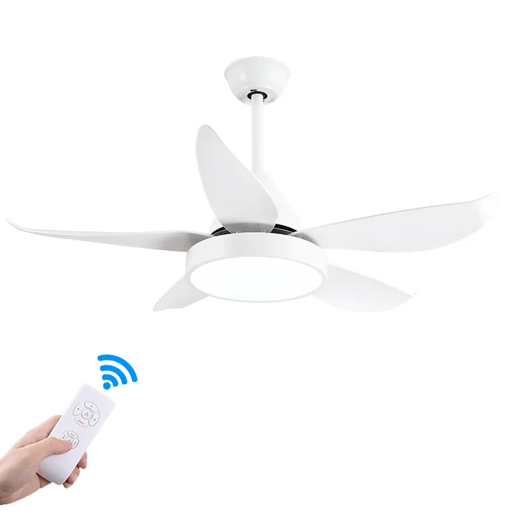 Wholesale New Style Lower Price Stainless Steel No Noise Remote Control Modern Ceiling Fans