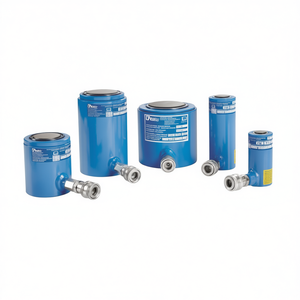 Cilindros Hidráulicos de Acción Simple Ttake de Uso General, Cuerpo de Acero Azul con Puertos Roscados para Uso Industrial - Product Image 2