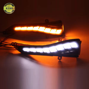 Световое боковое зеркало заднего вида RGB, светодиодный Динамический указатель поворота для Infiniti Q50 Q60 Q70 QX30 QX50 QX60 QX70 - Product Image 2