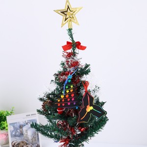 Different Christmas <strong>Scratch</strong> Paper Set Crafts Black <strong>Scratch</strong> Off Paper Gifts Decoration with 12 Wooden Stylus 48 Colored Ribbon - Product Image 6