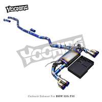Système d'échappement Catback Valvetronic pour BMW 320i/328i/330i F30/F35 N20/B48 2.0T 2012-2020, échappement sport en titane