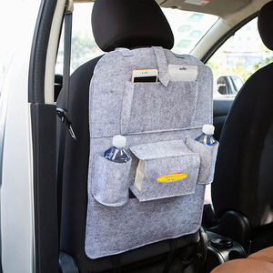 Sac de rangement en feutre pour voiture, organisateur de siège arrière, avec plusieurs poches, accessoires suspendus - Grande Vente - Product Image 3