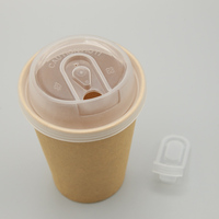Couvercle de tasse à café à emporter utiliser boisson chaude/froide tasses à café jetables couvercle en plastique PP couvercle pour tasse
