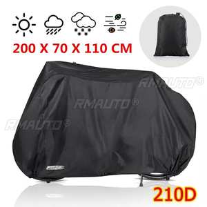 Housse de protection pour vélo 201D, imperméable, protection contre la neige, la pluie, le soleil, les UV, anti-poussière, pour un ou deux vélos - Product Image 1