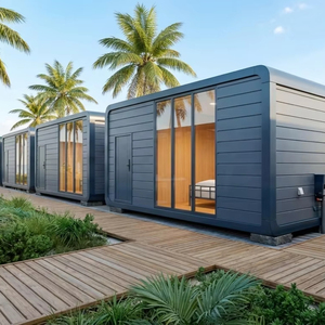 WELLCAMP Casa Cápsula de Lujo Tipo Apple, Casa Prefabricada Modular, Mini Casa Inteligente, Alojamiento para Glamping, Inversión en Resorts - Product Image 1