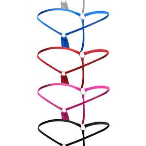 <span class=keywords><strong>Slip</strong></span> Ultra-Sottili da <span class=keywords><strong>Donna</strong></span>, Tinta Unita, Design Semplice e Versatile a T, Sexy con Cordoncino, Mutandine <span class=keywords><strong>Mini</strong></span> a Vita Bassa - Product Image 1