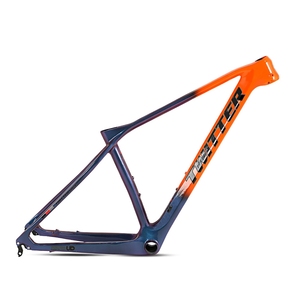 Twitter-Cuadro <span class=keywords><strong>de</strong></span> bicicleta <span class=keywords><strong>de</strong></span> montaña PREDATOR, 29er, cromado, <span class=keywords><strong>de</strong></span> carbono - Product Image 2