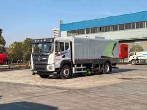 18 Ton Electric Street Cleaning Vehicle Battery <b>Powered</b> Road <b>Sweeper</b> Truck for Municipal Road Maintenance - Product Image 1
