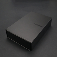 Petit couvercle personnalisé en carton sur mesure emballage magnétique en carton boîte cadeau avec plateau d'insertion en mousse pour clé de voiture