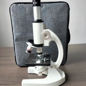 Jouet pour enfants école de sciences biologiques <span class=keywords><strong>portable</strong></span> 40X-640X <span class=keywords><strong>microscope</strong></span> optique matériau métallique <span class=keywords><strong>microscope</strong></span> éducatif monoculaire - Product Image 1