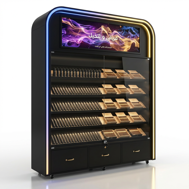 OEM Tobacco Shop Packs Stand Racks