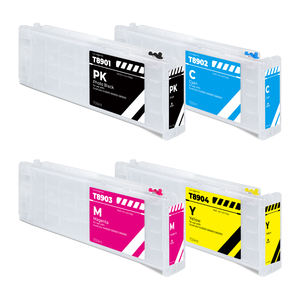 700ml T8901-T8904 에코 솔벤트 리필 잉크 카트리지 에프슨 S40600 S40650 S40670 슈어컬러 프린터용 - Product Image 6