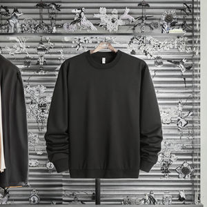 เสื้อไหมพรมคอโอสำหรับผู้ชาย ฤดูใบไม้ร่วง ฤดูหนาว อุ่นสบาย ไม่เป็นขุย สไตล์เกาหลี แฟชั่นสตรีทแวร์ลำลอง ปักลาย  ทรงปกติ - Product Image 3