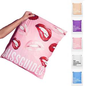 Custom Logo Design Printed Biodegradable Eco Compostable Plastic Mailer Mailing 10x13 Poly Shipping <b>Bags</b> for <b>Clothing</b> <b>Packaging</b> - Product Image 6