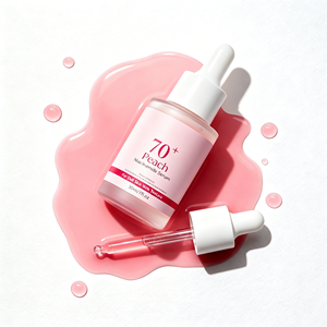 Sérum Visage ODM Pêche Niacinamide PDRN ADN de Saumon Hydratant Éclatant Soin de la Peau Marque Privée - Product Image 2