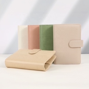 Хонгбо, бестселлер, подарок для рождественских праздников/офиса/школы, <span class=keywords><strong>6</strong></span> серебряных колец, кожаная папка для ящерицы с летающим листом - Product Image 1