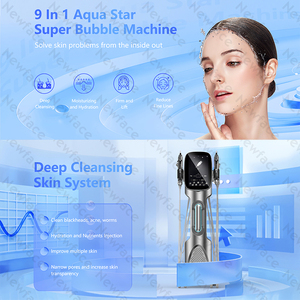 NewFace 2026, vente flash, Aqua Peeling Hydra Glow 9 en 1, appareil de beauté pour le visage Hydra, infusion d'oxygène, mésothérapie, jet d'oxygène - Product Image 2