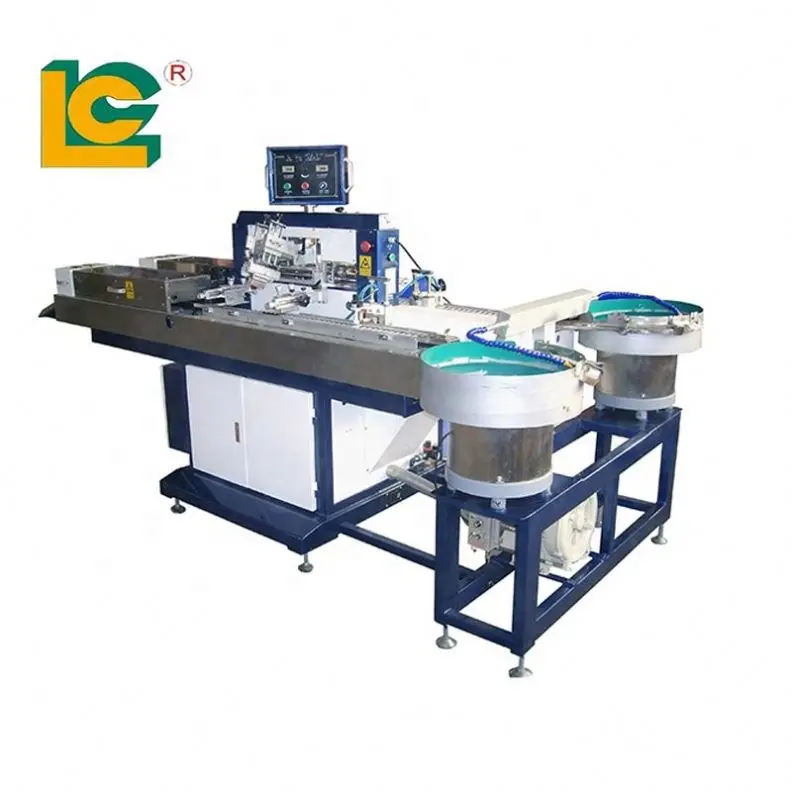 Factory Direct Sale High Accuracy Single Color Full Servo Automatic Tiny Plastic Tube Serigraphy Printer For Ampoule