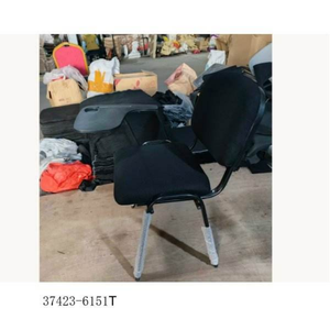 Chaise de formation avec tablette intégrée, chaise de salle de réunion avec accoudoirs réglables pour sièges de conférence - Product Image 4