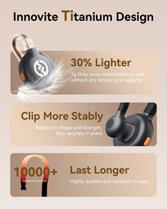 Microphone <span class=keywords><strong>sans</strong></span> <span class=keywords><strong>fil</strong></span> Hollyland Lark M2S en alliage de titane avec clip de revers, ensemble compact de 7g, <span class=keywords><strong>portée</strong></span> de 300m/1000ft, 48kHz 24-bit, idéal pour les interviews et les vlogs - Product Image 2