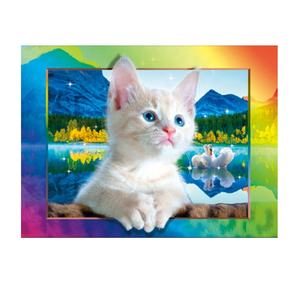 Magnifiques fleurs, image imprimée en lenticulaire 3D, images 5D d'animaux pour la vente en gros - Product Image 3