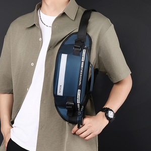 הליכה fanny pack crossbody תיק גב גב ירך אומנת אריז בד אישה גבר עם רצועה מתכווננת לטיולים רגליים - Product Image 3