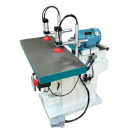 Machine de perçage semi-automatique multi-axes pour le travail du bois, machine de perçage semi-automatique pour trous ronds dans le bois
