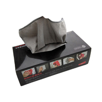 Chiffons intelligents en boîte Chiffon de nettoyage en microfibre non pelucheux sans rayures Serviettes de lavage jetables pour voitures Vitres