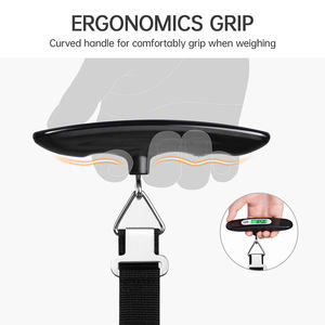 J & r balança de bagagem portátil, mini balança de bagagem manual leve de preço baixo de fábrica, balança de bagagem eletrônica e portátil para viagem diária - Product Image 5