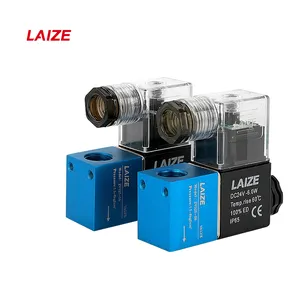 Qualidade Air Pilot Valve 2V025-08 2 Posição 2 Way válvula solenóide pneumática para Cilindro