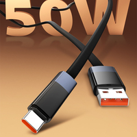 Kabel Pengisian Daya Otomatis LDNIO LS241 Tipe-C Micro Lighting 1M 50W Pengisian Cepat Kabel Data