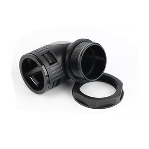 Conector de tubo interior de 90 grados ajustable <span class=keywords><strong>flexible</strong></span> AISLAMIENTO impermeable Nylon codo <span class=keywords><strong>conducto</strong></span> conector rápido - Product Image 5