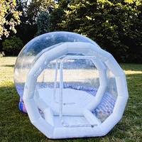 Populaire Gonflable Transparent Bulles Gonflable Maison Enfants Gonflable Bulle Tente Ballon Dôme Bulle Rebond Maison