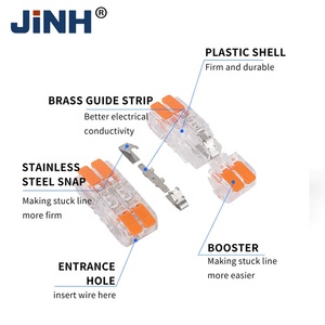 מחבר מהדק jinh 24a 450v 3p cmk653 מהיר לדחוף-in סוג מסוף חוט ידית - Product Image 3