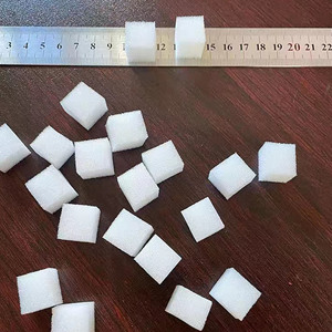 Esponja rellena de esponja desmenuzada, pellets de esponja rellenos, pellets de algodón con memoria de alta resistencia, juguetes, cojines de peluche - Product Image 3