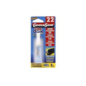 GomaGom <b>Super</b> Control Gel Instant Adhesive 89 <b>For</b> Plastics Metal Wood <b>Glass</b> Ceramic - Product Image 3