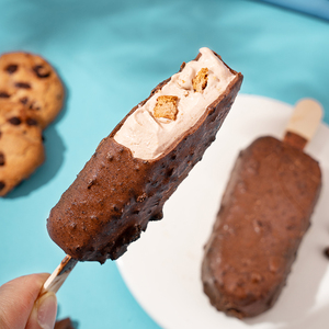 Kit de Helado Abink Gelivable Crispy Biscuit con Sabores a Vainilla y Chocolate con <span class=keywords><strong>Leche</strong></span>/Chocolate Negro, Listo para Comer - Bolsa Elegante para Almacenamiento (18 Unidades) - Product Image 2