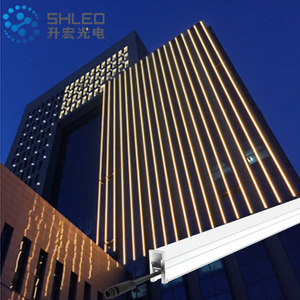 RGB RGBW 12W 15W ngoài trời dẫn ánh sáng tuyến tính xây dựng phác thảo Ánh Sáng IP65 dẫn ánh sáng tuyến tính bên ngoài mặt tiền không thấm nước trang trí. - Product Image 3