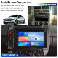 Cadre d'autoradio Meihua 9 pouces pour VW POLO 2004-2011, électronique automobile, autoradio stéréo, accessoire intérieur de véhicule