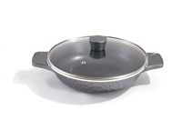 Juego de Utensilios de Cocina Antiadherentes de Aluminio Fundido a Presión, Modernos y Populares, con Mango Suave