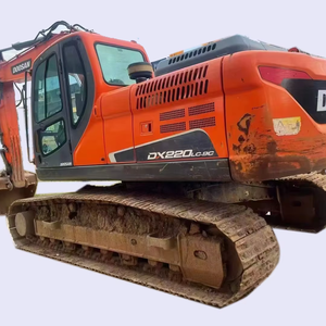 Venta al por mayor, buen estado, excavadora de orugas usada Doosan dx220 dx220lc, excavadoras Doosan a la venta en UAE, tractor - Product Image 1