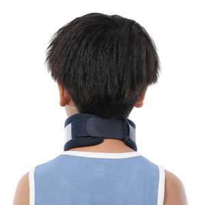 어린이 아이 조정 거품 자궁 경부 고리 중괄호 스폰지 회색 목 보호대 플라스틱 부드러운 목 지지대 척추 안정화 - Product Image 5