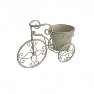 Soportes de metal para macetas de bicicleta, soportes de metal para plantas para uso en interiores y exteriores, suelo impermeable - Product Image 5